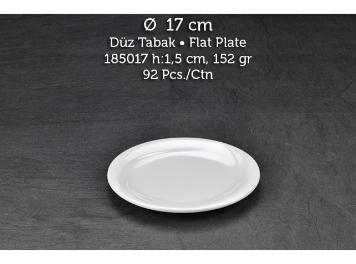 TUVA THERM WİNGS 17 CM DÜZ TABAK