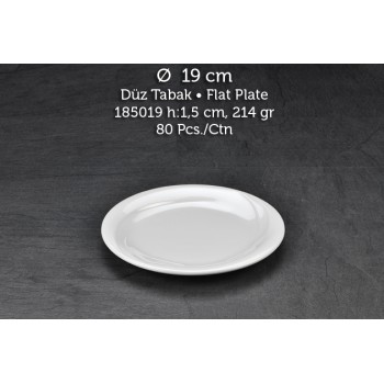 TUVA THERM WİNGS 19 CM DÜZ TABAK TUVA THERM WİNGS 19 CM DÜZ TABAK