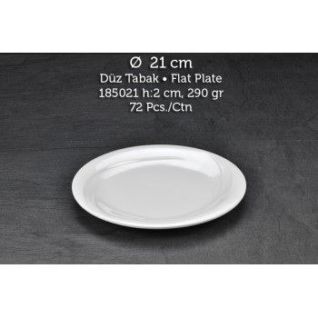 TUVA THERM WİNGS 21 CM DÜZ TABAK TUVA THERM WİNGS 21 CM DÜZ TABAK