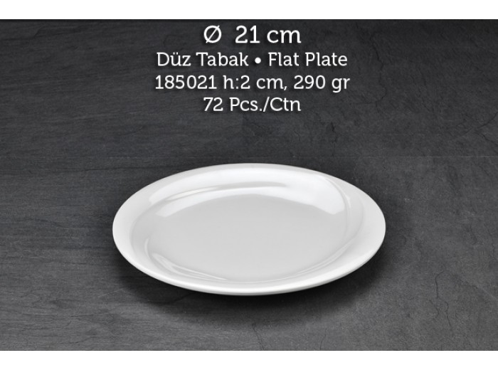 TUVA THERM WİNGS 21 CM DÜZ TABAK