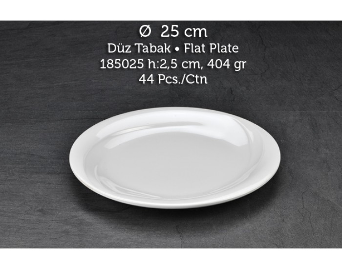 TUVA THERM WİNGS 25 CM DÜZ TABAK