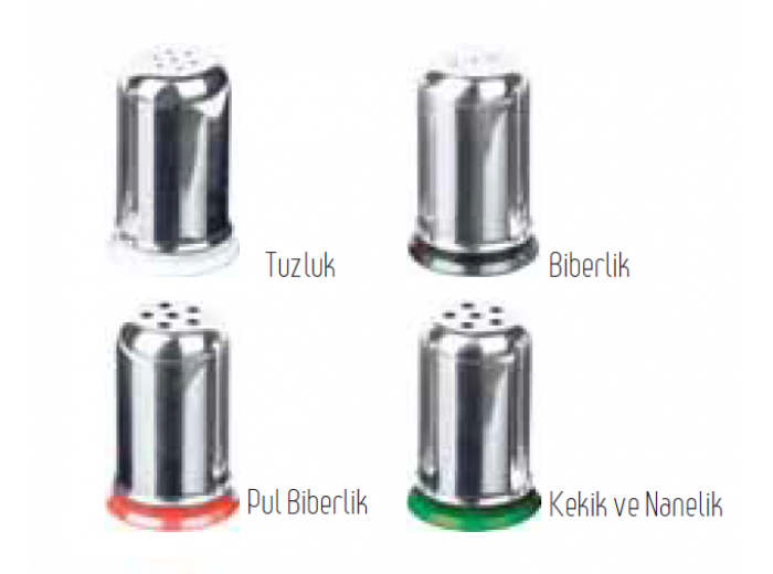 ÇELİK TUZLUK BİBERLİK