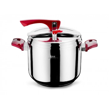 DÜDÜKLÜ TENCERE KIRMIZI KULP DÜDÜKLÜ TENCERE KIRMIZI KULP