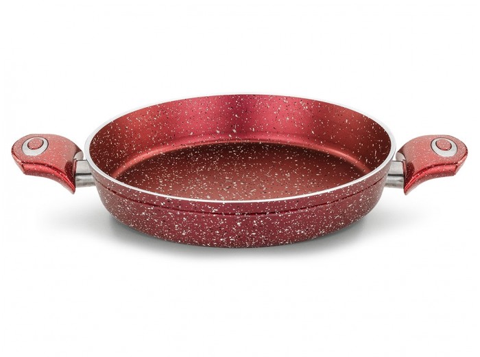 GRANİT ÇİFT KULPLU TAVA