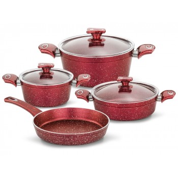 GRANİT TENCERE SETİ 7 PARÇA 4 MM GRANİT TENCERE SETİ 7 PARÇA 4 MM