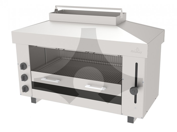 ATALAY ELEKTRİKLİ 3 REZİSTANSLI SALAMANDER IZGARA ASM-3E