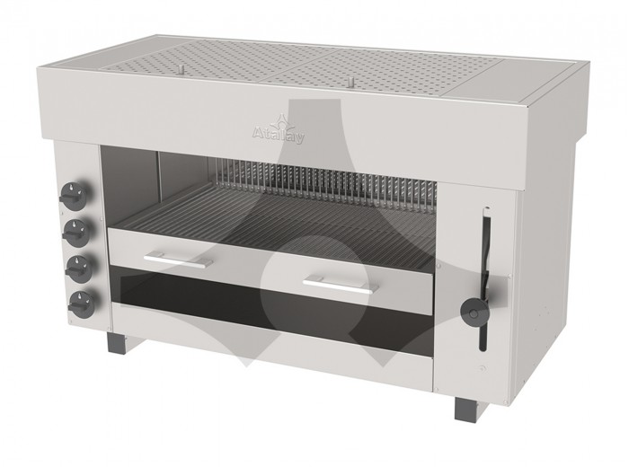 ATALAY GAZLI 4 RADYANLI SALAMANDER IZGARA ASM-4G