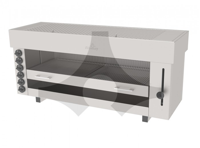 ATALAY GAZLI 6 RADYANLI SALAMANDER IZGARA ASM-6G