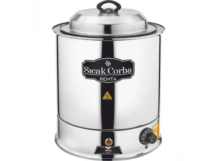 REMTA CB14 ÇELİK MODEL MAKSİ ÇORBA ISITICI 13 LT. REMTA CB14 ÇELİK MODEL MAKSİ ÇORBA ISITICI 13 LT.