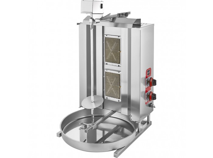 REMTA D04(M) 2 RADYANLI ÜSTTEN MOTORLU GAZLI (CE) DÖNER OCAĞI