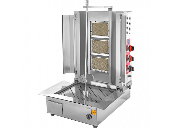 REMTA D06(A) 3 RADYANLI ALTTAN MOTORLU GAZLI (CE) DÖNER OCAĞI