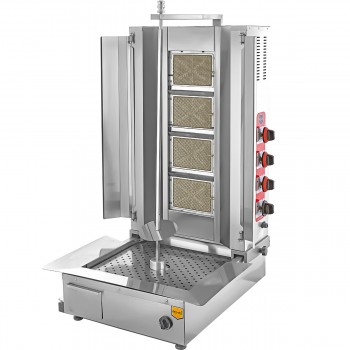 REMTA D08(A) 4 RADYANLI ALTTAN MOTORLU GAZLI (CE) DÖNER OCAĞI