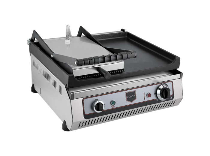 REMTA R87(T) KAYAR KAPAKLI IZGARA VE TOST MAKİNESİ ELEKTRİKLİ