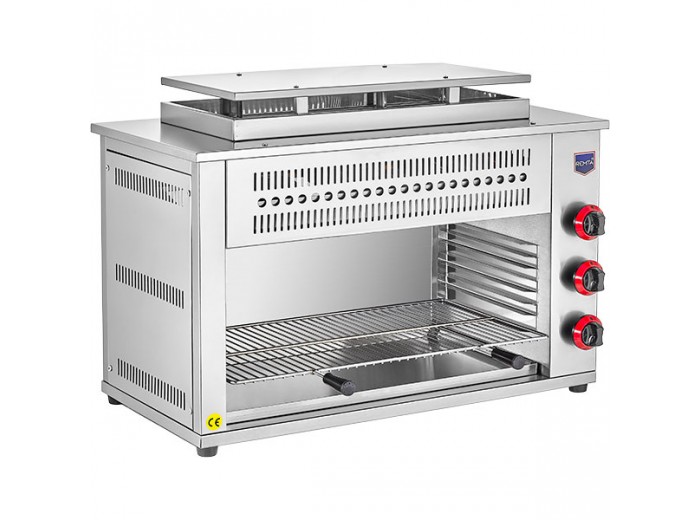 REMTA SCE3 3 RADYANLI SALAMANDER IZGARA GAZLI CE BELGELI