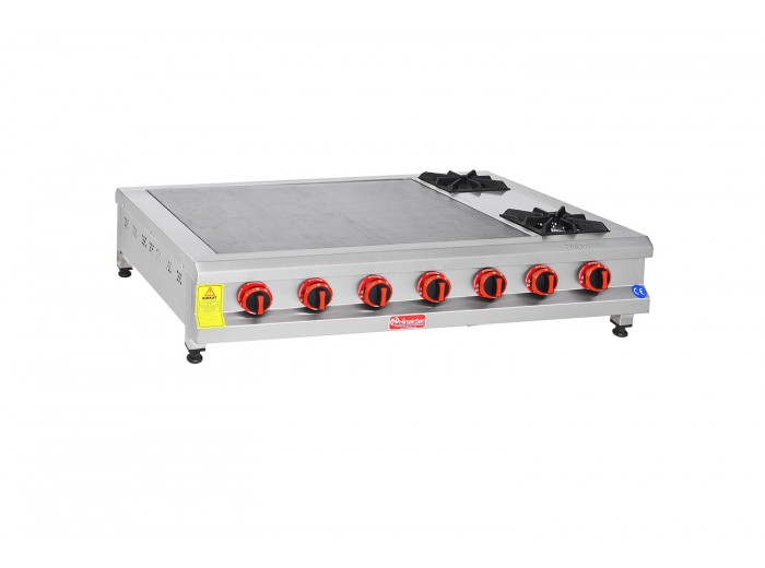 HİMAKSAN LPG'Lİ SETÜSTÜ BAZLAMA OCAĞI 120X80X25 HMK-BZSOG 120 CE