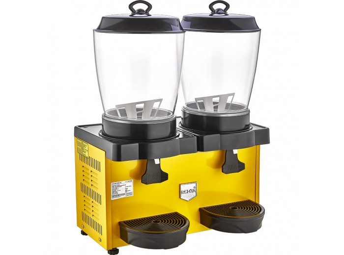 REMTA ST35 ROYAL MİNİ ÇİFTLİ ŞERBET VE AYRAN SOĞUTUCU 11LT. + 11LT.