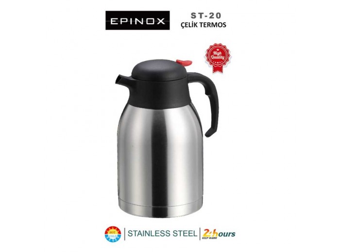 ÇELİK TERMOS 2 LT.