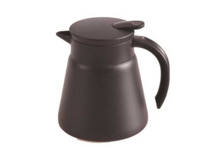 ÇELİK TERMOS SİYAH 600 ML