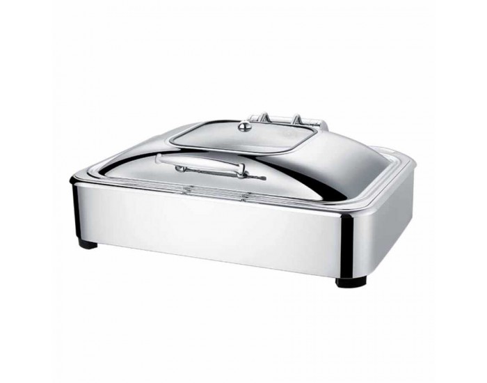 CHAFING DISH DÖRTGEN HİDROLİK KAPAK 9 L 1/1 GÖMME (CDH-9G)