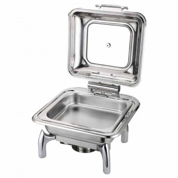 CHAFING DISH HİDROLİK KAPAK 6 L 2/3 (CDH-6) CHAFING DISH HİDROLİK KAPAK 6 L 2/3 (CDH-6)