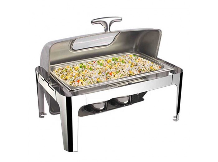 CHAFING DISH ROLL TOP CAMLI 9 L (CDR-9C)