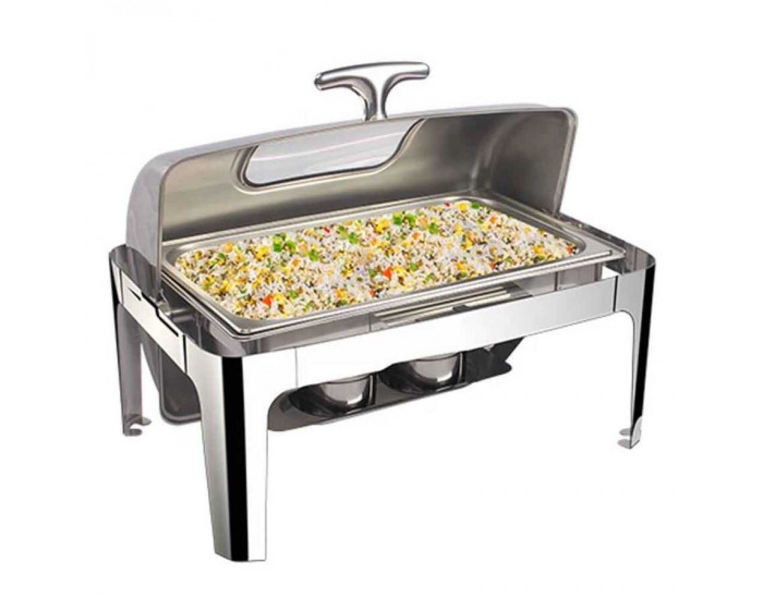 CHAFING DISH ROLL TOP CAMLI 9 L (CDR-9C)