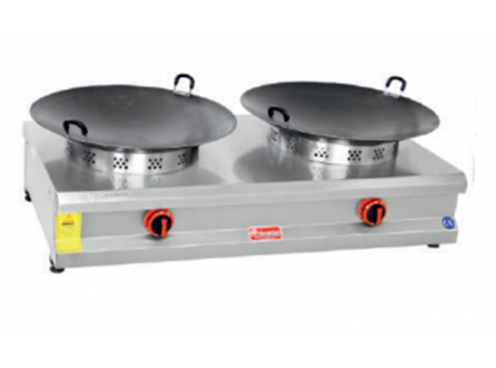 HİMAKSAN LPG'Lİ İKİLİ SETÜSTÜ KAVURMA OCAĞI HMK-KVOG 2 CE