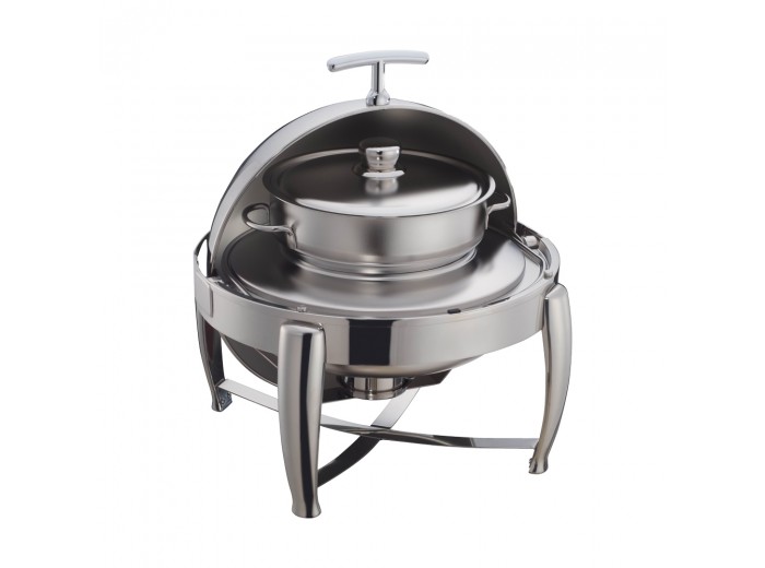 CHAFING DISH YUVARLAK KAPAK ÇORBALIK