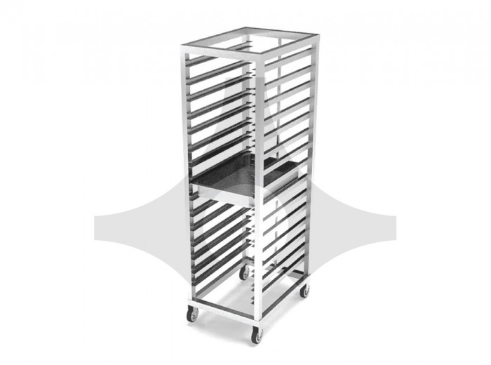 TEPSİ TAŞIMA ARABASI 32x53 15 TEPSİLİK ATA-3253/15