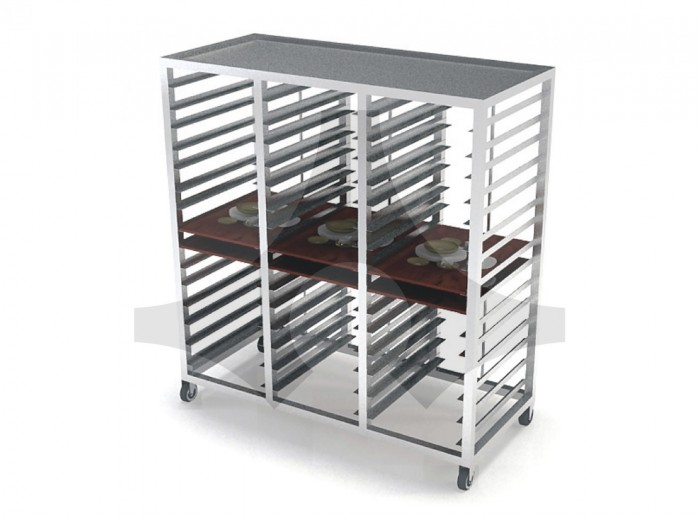 TEPSİ TAŞIMA ARABASI 37x53 45 TEPSİLİK ATA-3753/45