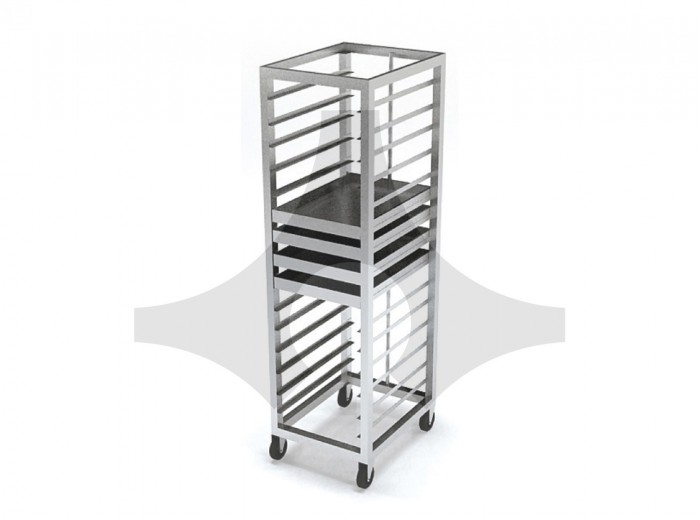 TEPSİ TAŞIMA ARABASI 50x70 15 TEPSİLİK ATA-5070/15