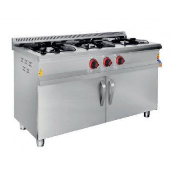 KARACASAN 3 GÖZLÜ DOĞALGAZLI DOLAPLI OCAK KRCS.SDKZ.1460.CE