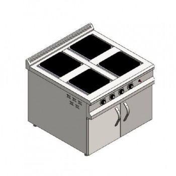 KARACASAN 4 GÖZLÜ ELEKTRİKLİ DOLAPLI OCAK KRCS.DKZE.1010.CE