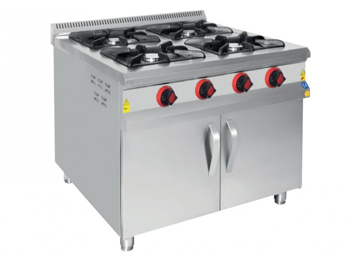 KARACASAN 4 GÖZLÜ DOĞALGAZLI DOLAPLI OCAK KRCS.SDKZ.1010.CE