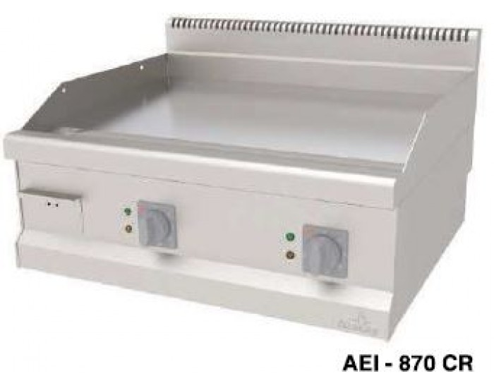 ATALAY ELEKTRİKLİ KROM PLEYT IZGARA 80 CM x 70 CM AEI-870 CR