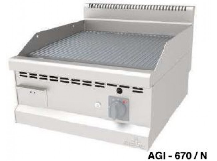 ATALAY GAZLI OLUKLU IZGARA 60 CM x 70 CM AGI-670/N