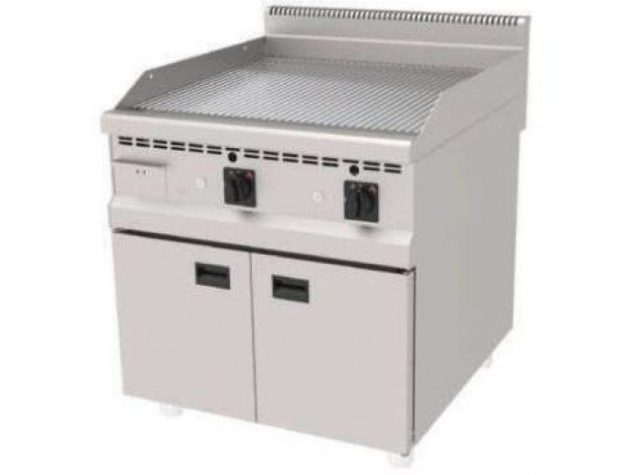 ATALAY GAZLI KROM PLEYT OLUKLU IZGARA 80 CM x 90 CM AGI-890/N CR