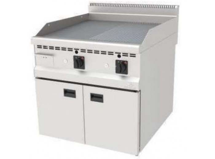 ATALAY GAZLI YARI OLUKLU,YARI DÜZ IZGARA 80 CM X 90 CM AGI-890/ND