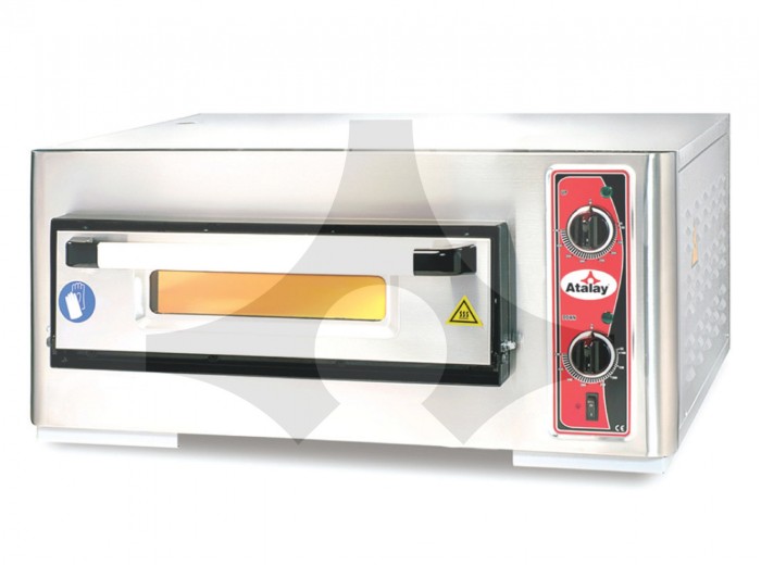 ATALAY PİZZA FIRINI 50 CM X 50 CM TEK KATLI APF-50-1
