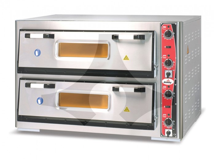ATALAY PİZZA FIRINI 92 CM X 62 CM ÇİFT KATLI APF-962-2