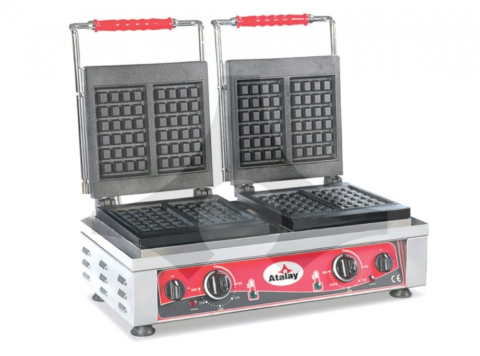 ATALAY WAFFLE MAKİNESİ ÇİFTLİ AWM-2402