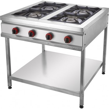 REMTA CEJ32(L) 4'LÜ AYAKLI TABAN RAFLI GAZLI LOKANTA OCAĞI 