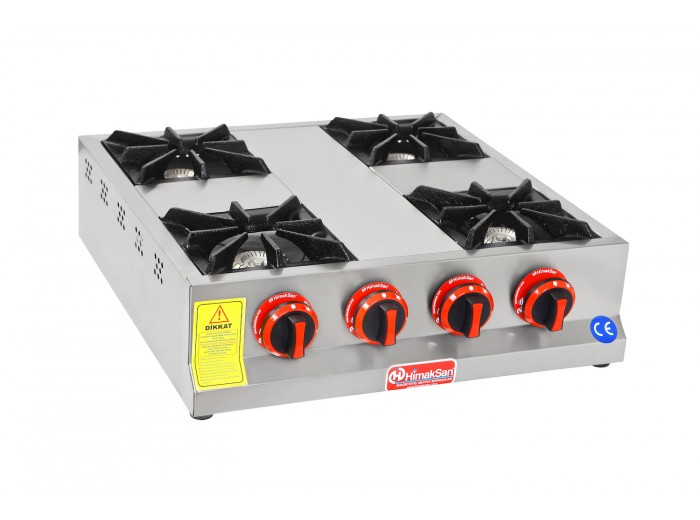 HİMAKSAN LPG'Lİ 4'LÜ MİNİ OCAK HMK-MN 4 CE