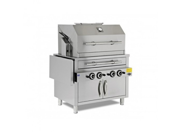 EMPERO HİBRİT PROFESYONEL BARBEKÜ IZGARA