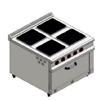 KARACASAN 4 GÖZLÜ ELEKTRİKLİ FIRINLI OCAK KRCS.KZE.1010.CE KARACASAN 4 GÖZLÜ ELEKTRİKLİ FIRINLI OCAK KRCS.KZE.1010.CE