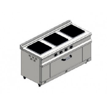 KARACASAN 3 GÖZLÜ ELEKTRİKLİ FIRINLI OCAK KRCS.KZE.1460.CE KARACASAN 3 GÖZLÜ ELEKTRİKLİ FIRINLI OCAK KRCS.KZE.1460.CE