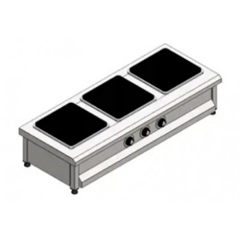 KARACASAN 3 GÖZLÜ ELEKTRİKLİ SET ÜSTÜ OCAK KRCS.SOE.1460