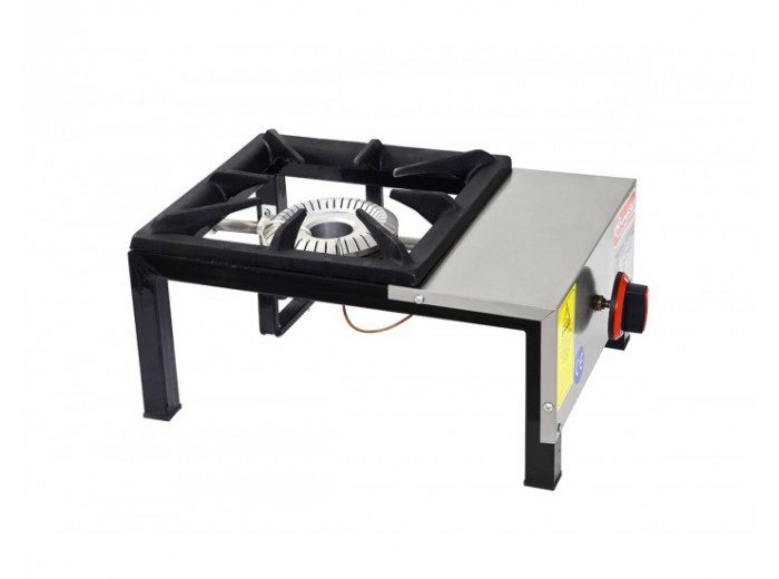 HİMAKSAN LPG'Lİ TEKLİ LOKANTA OCAĞI KISA AYAK HMK-LKK- 1 CE