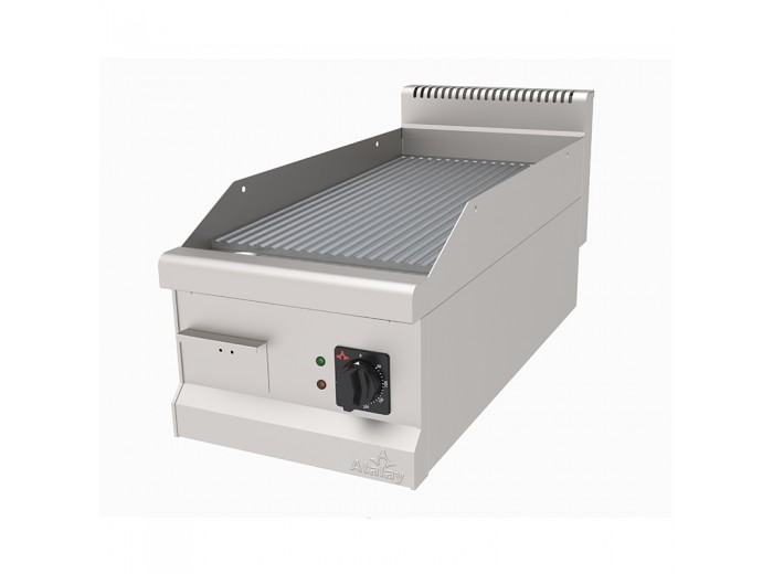 ATALAY SETÜSTÜ ELEKTRİKLİ OLUKLU IZGARA 40 CM X 90 CM AEI-490/N S