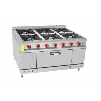 HİMAKSAN LPG'Lİ KUZİNE 6'LI HMK-KZG 1510 CE HİMAKSAN LPG'Lİ KUZİNE 6'LI HMK-KZG 1510 CE